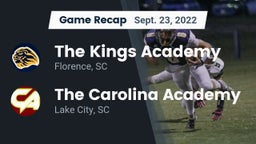 Recap: The Kings Academy vs. The Carolina Academy 2022