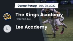 Recap: The Kings Academy vs. Lee Academy 2022