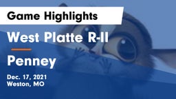 West Platte R-II  vs Penney  Game Highlights - Dec. 17, 2021