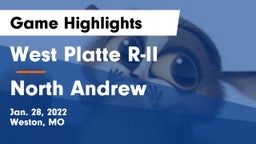 West Platte R-II  vs North Andrew  Game Highlights - Jan. 28, 2022