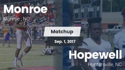 Matchup: Monroe  vs. Hopewell  2017