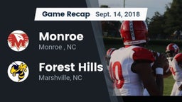 Recap: Monroe  vs. Forest Hills  2018
