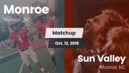 Matchup: Monroe  vs. Sun Valley  2018