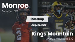 Matchup: Monroe  vs. Kings Mountain  2018