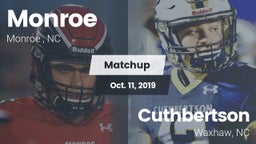 Matchup: Monroe  vs. Cuthbertson  2019