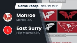 Recap: Monroe  vs. East Surry  2021