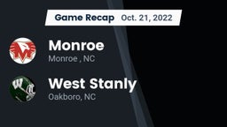Recap: Monroe  vs. West Stanly  2022