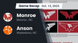 Recap: Monroe  vs. Anson  2023