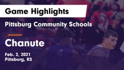 Pittsburg Community Schools vs Chanute  Game Highlights - Feb. 2, 2021