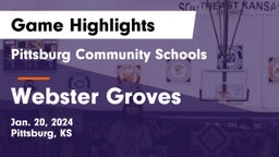 Pittsburg Community Schools vs Webster Groves  Game Highlights - Jan. 20, 2024