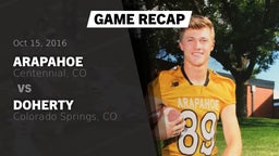 Recap: Arapahoe  vs. Doherty  2016