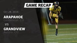 Recap: Arapahoe  vs. Grandview  2016