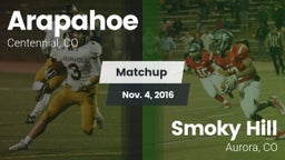Matchup: Arapahoe  vs. Smoky Hill  2016