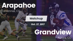 Matchup: Arapahoe  vs. Grandview  2017