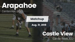 Matchup: Arapahoe  vs. Castle View  2018