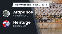 Recap: Arapahoe  vs. Heritage  2018