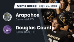 Recap: Arapahoe  vs. Douglas County  2018