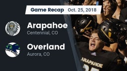 Recap: Arapahoe  vs. Overland  2018