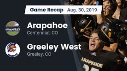 Recap: Arapahoe  vs. Greeley West  2019