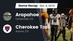 Recap: Arapahoe  vs. Cherokee Trail  2019
