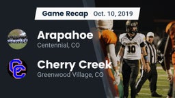 Recap: Arapahoe  vs. Cherry Creek  2019
