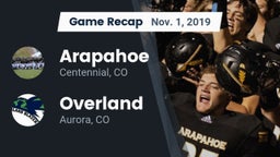 Recap: Arapahoe  vs. Overland  2019