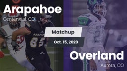 Matchup: Arapahoe  vs. Overland  2020