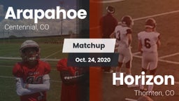Matchup: Arapahoe  vs. Horizon  2020