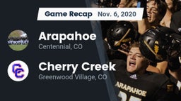 Recap: Arapahoe  vs. Cherry Creek  2020