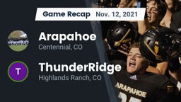 Recap: Arapahoe  vs. ThunderRidge  2021