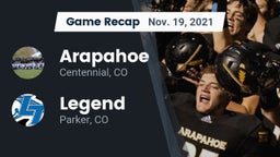 Recap: Arapahoe  vs. Legend  2021