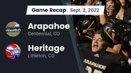 Recap: Arapahoe  vs. Heritage  2022