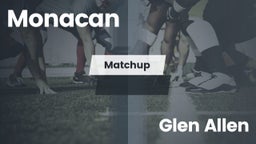 Matchup: Monacan  vs. Glen Allen High 2016