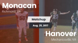 Matchup: Monacan  vs. Hanover  2017