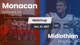 Matchup: Monacan  vs. Midlothian  2017