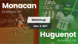 Matchup: Monacan  vs. Huguenot  2017