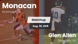 Matchup: Monacan  vs. Glen Allen  2018