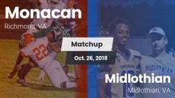 Matchup: Monacan  vs. Midlothian  2018
