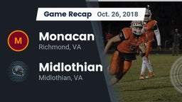 Recap: Monacan  vs. Midlothian  2018