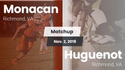 Matchup: Monacan  vs. Huguenot  2018
