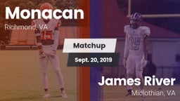 Matchup: Monacan  vs. James River  2019