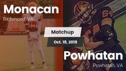 Matchup: Monacan  vs. Powhatan  2019