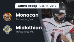 Recap: Monacan  vs. Midlothian  2019