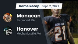 Recap: Monacan  vs. Hanover  2021