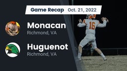 Recap: Monacan  vs. Huguenot  2022