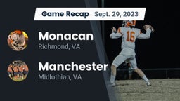 Recap: Monacan  vs. Manchester  2023