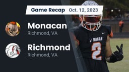 Recap: Monacan  vs. Richmond  2023