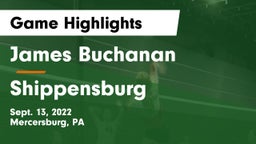 James Buchanan  vs Shippensburg  Game Highlights - Sept. 13, 2022
