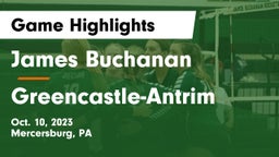 James Buchanan  vs Greencastle-Antrim  Game Highlights - Oct. 10, 2023