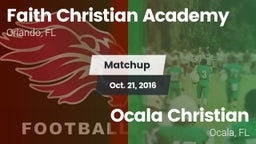 Matchup: Faith Christian vs. Ocala Christian  2016